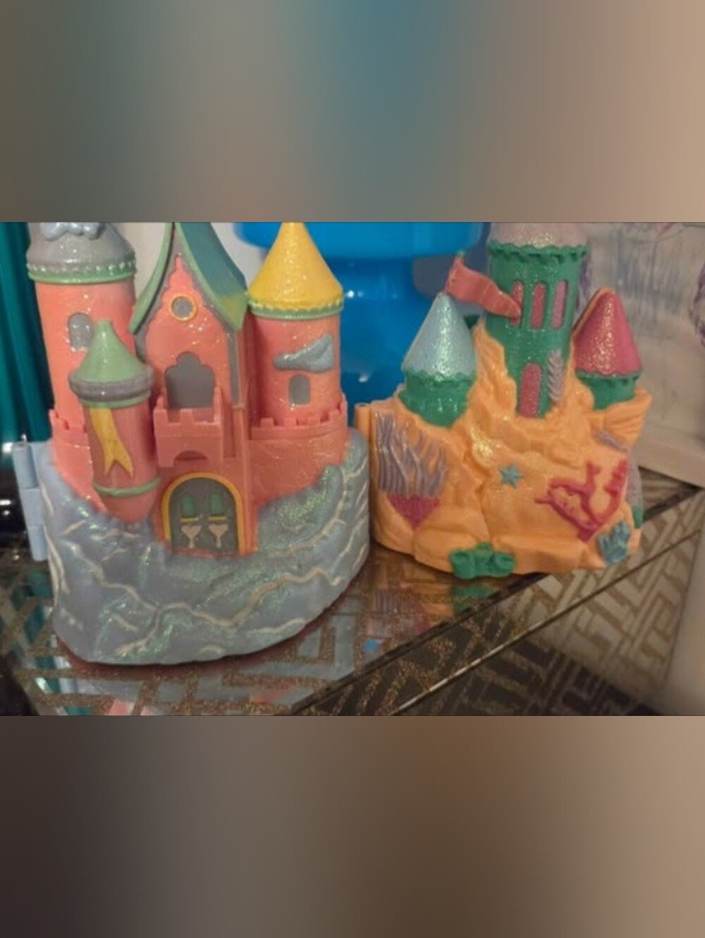 Two Vintage Trendmasters Castles